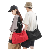 Decathlon sports fitness bag luggage bag lightweight large-capacity swimming bag dry and wet separation mens waterproof short trip