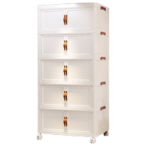 Storage cabinets Home lockers Home lockers Multi-layers free of installation ZERO FOOD CABINET CONTAINING SHELF STORAGE RACKS CONTAINING BOXES