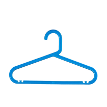 Plastic childrens clothes hanger baby clothes hanger household multi-functional anti-slip clothes drying rack