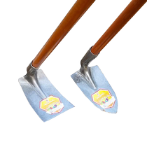 Yannan agricultural hoe manganese steel quenched one-point pick hoe multi-purpose pick for vegetable planting and land reclamation