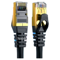 (10 Gigabit network cable) Category 6 high-speed network cable with crystal head router cable universal broadband home