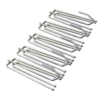 Curtain hooks stainless steel electroplated hooks hooks curtain accessories four-claw hook single hook cloth hook clip buckle