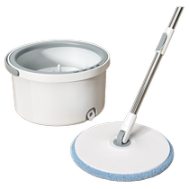 German quality household rotary bucket mop for sewage separation hand wash-free dry and wet dual-use suction horizontal slab mop