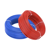 Household wire national standard home decoration bvr1 5 2 5 4 6 10 square meters pure copper core single core multi-strand ground wire two colors