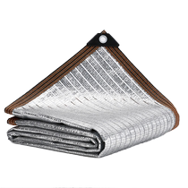 Thickened aluminum foil sunshade net sun room sun protection heat insulation anti-aging silver light-shielding glass roof outdoor sun net