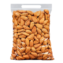 Thin-shell almonds hand-peeled 500g nut snacks large almonds almonds dried fruits badam nuts baked fresh