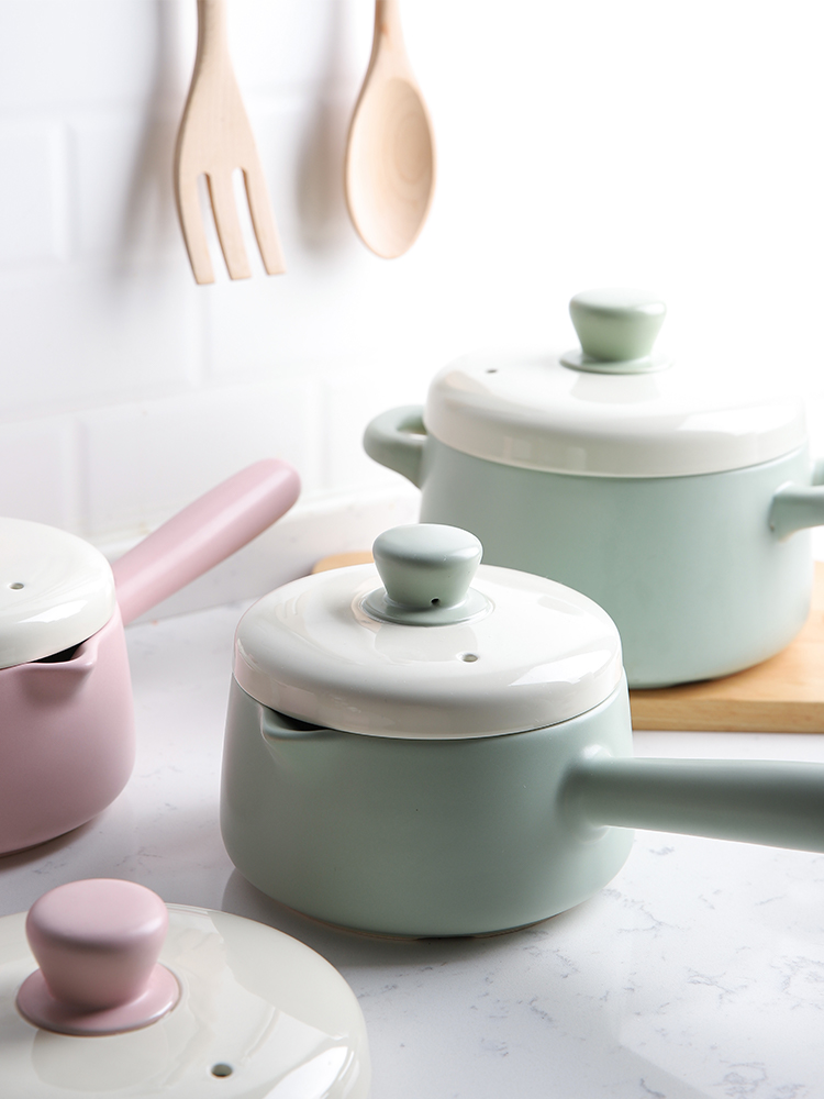 Selley, lovely web celebrity ceramic saucepan milk pan, casserole soup home baby baby consisting pan, casserole congee