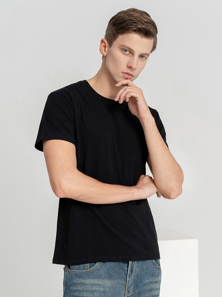 雪中飞 纯棉 男式短袖T恤*3件 双重优惠折后￥69.98包邮 多色可选