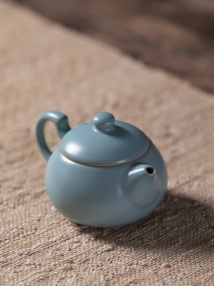 Jiangnan past your up qiao take xi shi pot of kung fu tea set within your porcelain ceramic teapot little teapot single pot