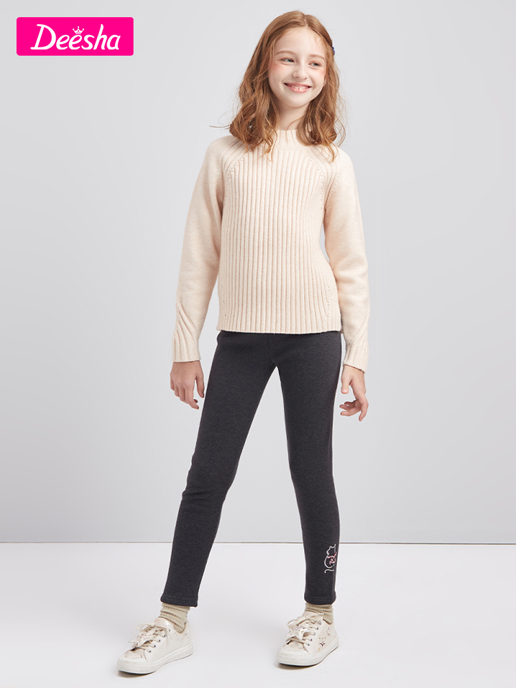 Deesha 笛莎 女童外穿加绒加厚一体绒长裤 天猫优惠券折后¥42包邮(¥62-20)90~165码多色可选 Deesha 笛莎 女童外穿加绒加厚一体绒长裤 天猫优惠券折后¥42包邮(¥62-20)90~165码多色可选