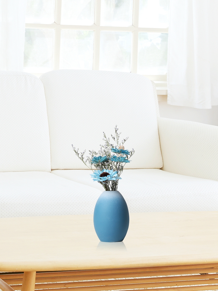Khô tự nhiên hoa bó hoa thật bất tử với một bình hoa tươi Set Decoration đồ nội thất phòng khách nhỏ.