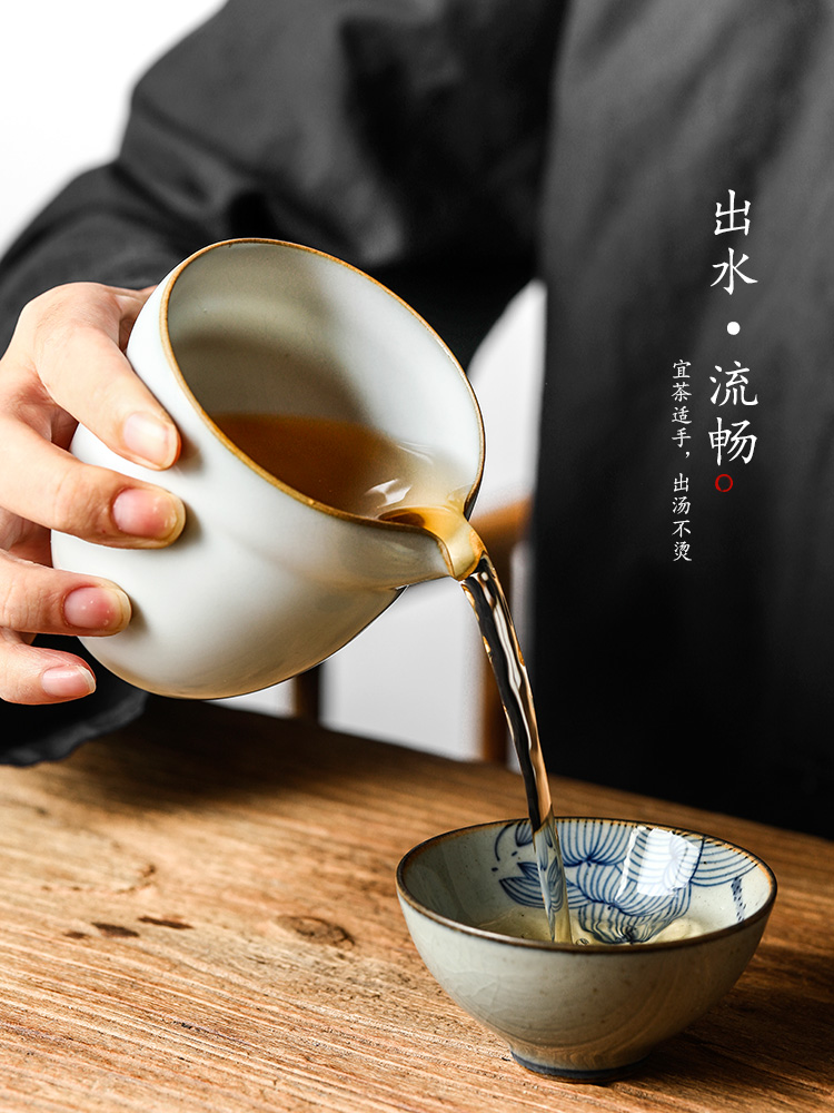 Your up fair keller single jingdezhen kung fu tea set to open the slice heat resisting high temperature ceramic tea will keep reasonable pot