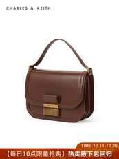 Сумка charles&keith2020冬新品ck2-80781400女士金属单肩腋下包豆腐包