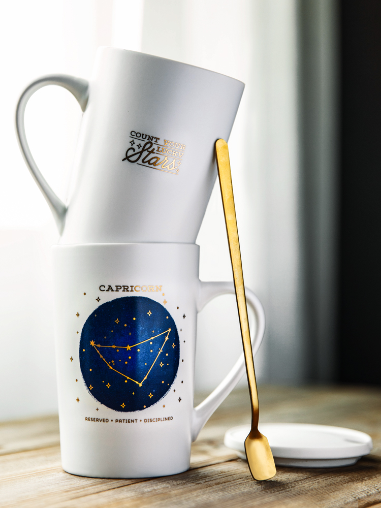 Cup of creative move trend ceramic Cup with cover teaspoons of Nordic ins large - capacity water Cup keller of coffee Cup