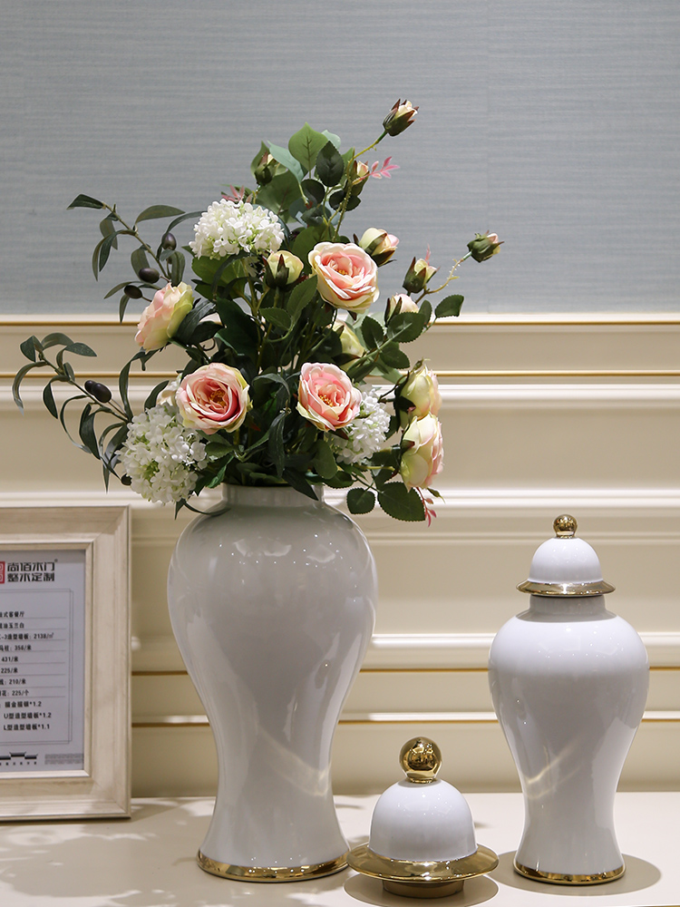 The General light European - style key-2 luxury wind can creative furnishing articles sitting room porch ark of TV ark of tea table and what soft decoration vase