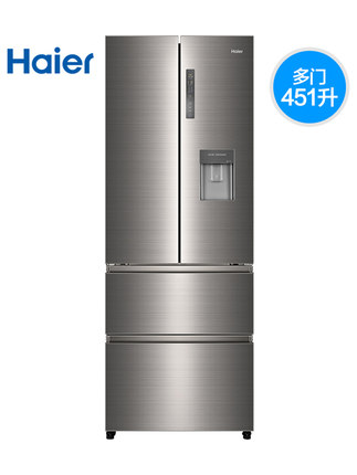 4日0点： Haier 海尔 BCD-451WDEAU1 451L 多门冰箱