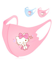 Марлевая повязка hellokitty儿童口罩小孩专用女童宝宝卡通可爱布口罩可水洗3岁8