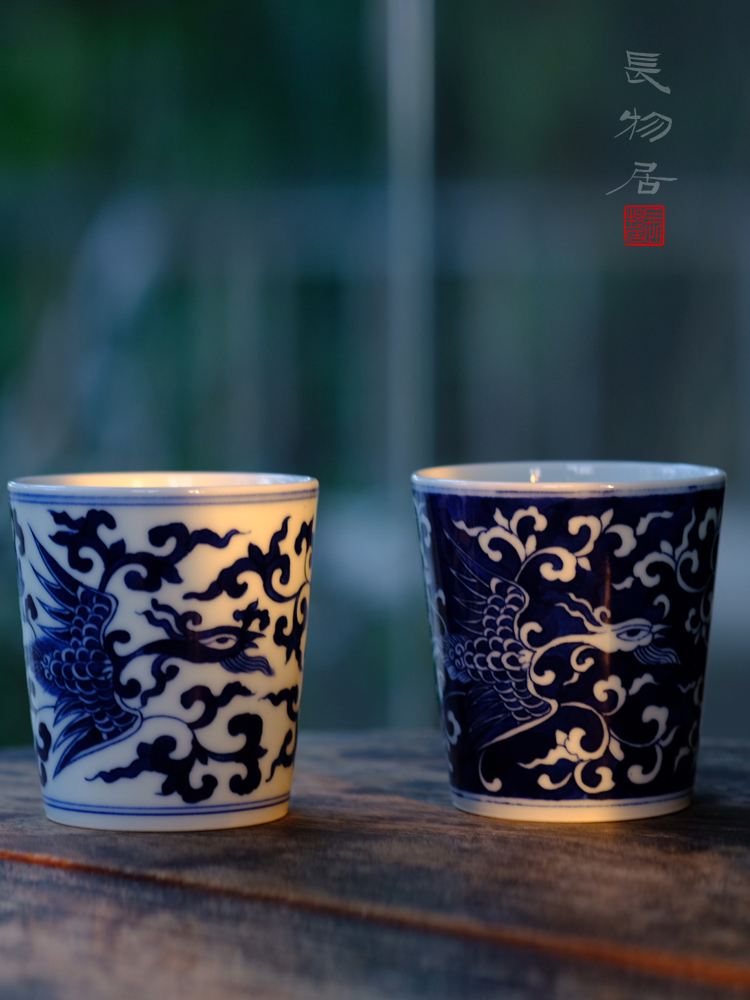 Offered home - cooked view taste cup hand - made porcelain grain porcelain cups in jingdezhen ceramic tea cup by hand