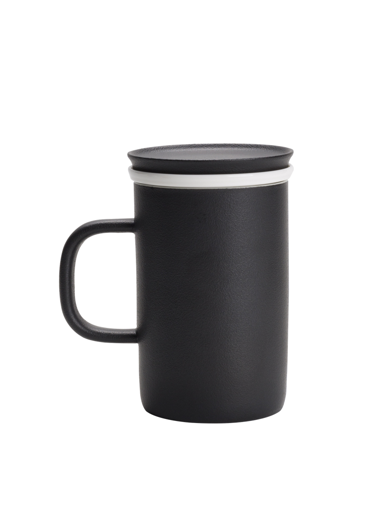 Mark cup with cover filter cup of household ceramic cup office separation tea cups private custom logo
