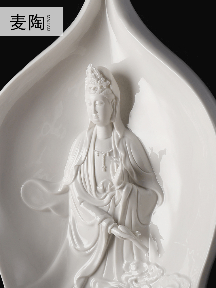 MaiTao dehua porcelain its art crafts collection guanyin home furnishing articles creative craft gifts