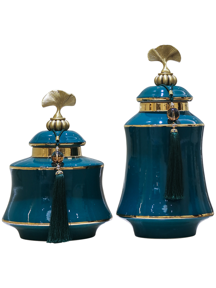 European ceramic vases, table light key-2 luxury furnishing articles wind the sitting room porch TV cabinet modern new Chinese style household ornaments