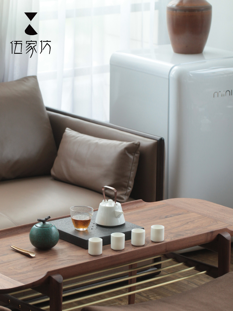 The wu family fang tea tanks caddy fixings ceramic up small seal pot of tea packaging household utensils