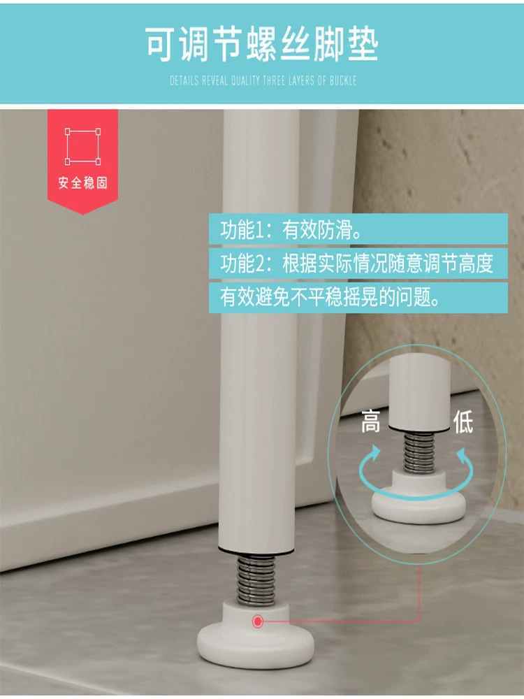 Nhà vệ sinh phòng tắm kệ treo tường từ sàn đến trần nhà vệ sinh phía trên nhà vệ sinh máy giặt miễn phí đấm giá lưu trữ đế chân máy giặt đế chân máy giặt Kệ máy giặt, máy sấy