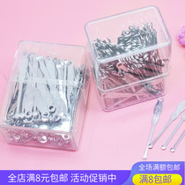 Metal adult children old-fashioned ear spoon wholesale cleaning ear scoop for ear picking tool for adult children