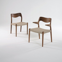 Spot Denmark J L M ller) No 71 armless dining chair No 55 armrest dining chair