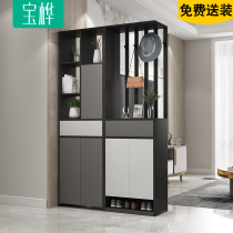 Simple modern foyer cabinet Entrance cabinet Living room partition cabinet One-piece door shoe cabinet Nordic screen Entry room hall cabinet