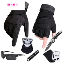 Small childrens toy gun suit Jedi survival with gloves half-finger tactical gloves eat chicken game peripheral props