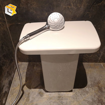 Bathroom folding stool Wall chair Wall Wall shower seat elderly disabled barrier free bath seat seat changing shoes stool