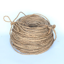 Hand-woven bushes rope plant crafts weaving raw materials natural primary color bushy woven rope