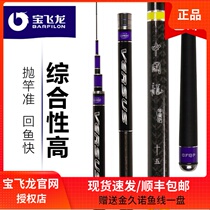 Bao Fei Dragon China Dragon Taiwan Fishing Rod Fish Rod 28 Tier Hand Rod 4 5 m Comprehensive Rod Competitive Rod Carbon Rod