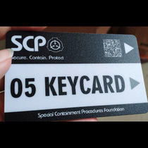  SCP card stickers Black card Foundation access control card grade card production card stickers customized free mail meal card student diy custom