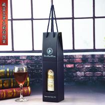 New red wine packaging bag box high-grade gift box gift portable paper bag single double wine carton 2