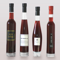 Red wine bottle empty bottle high-end household wine jar sealed glass wine bottle one pound packaging