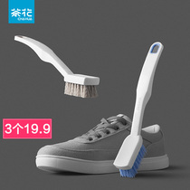 Camellia shoes brush washing brush sclerite cleaning shoes multifunctional household clothes rinse small plastic board brush cleaning brush