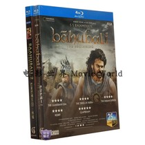  BD Blu-ray Indian movie Baahubali Baahubali King HD disc 2 disc dvd1080P