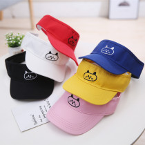 Summer empty top baseball cap male and female child duck tongue hat Korean tide sunscreen child sun hat spring and autumn baby