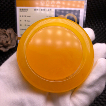 Tianguang Hui natural amber beeswax bracelet Chanterelle Xanthan mine womens bracelet with certificate to send bracelet core