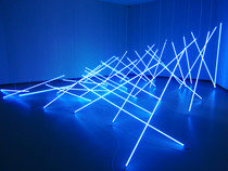 M762 (France) Francois Morellet minimalist painting installation art gallery
