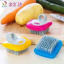 Jinhuida melon fruit vegetable cleaning brush kitchen brush household products multifunctional fruit cleaning tool small brush