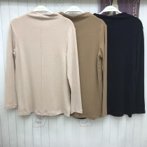 Love beauty mommy pregnant women autumn dress base shirt inside Korean fashion collar autumn plus size pregnant women coat 82A305