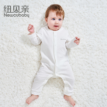 Newbaby newcubaby baby one-piece newborn summer cotton romper baby underwear long-sleeved climbing suit