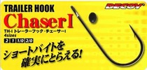 Japanese original DECOY Chaser TH-1 composite sequin tail hook double hook straight handle hook multiple models spot