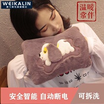 Hot Water Bag Charging Removable for Explosion-proof Electric Warm Baby Warm Baby Cute Girls Warm Hands Treasure PLUSH CARTOON ELECTRIC HEAT TREASURE