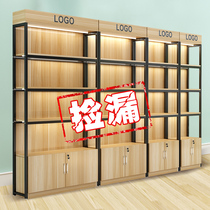 Supermarket shelf display rack cosmetics simple modern mother and baby store display cabinet display cabinet beauty salon products container