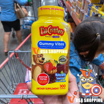 American straight hair LilCritters GummyVites bear multivitamin gummy 300 grain tax