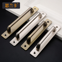 Modern minimalist open handle handle door wooden door wooden door to open door sliding door cabinet door wardrobe drawer handle